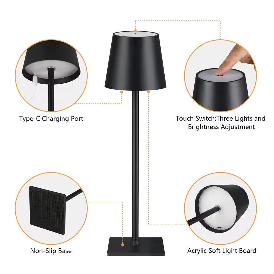 Table Lamp With Led Light