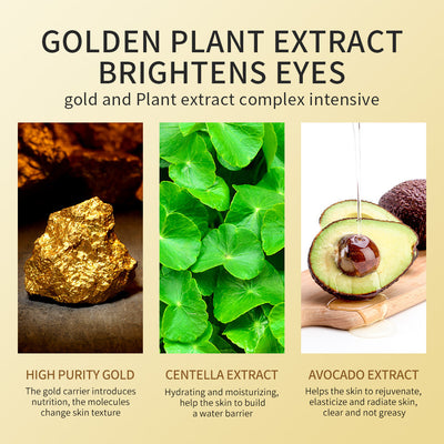 Avocado & Gold Under Eye Mask