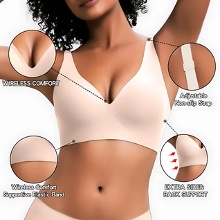 LiftEase™ Jelly Wireless Bra – All-Day Comfort✨