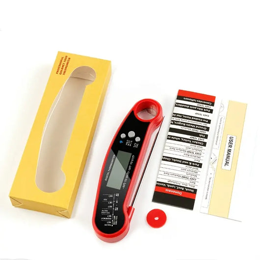 Instant Read Meat Thermometer with Backlight & Magnet