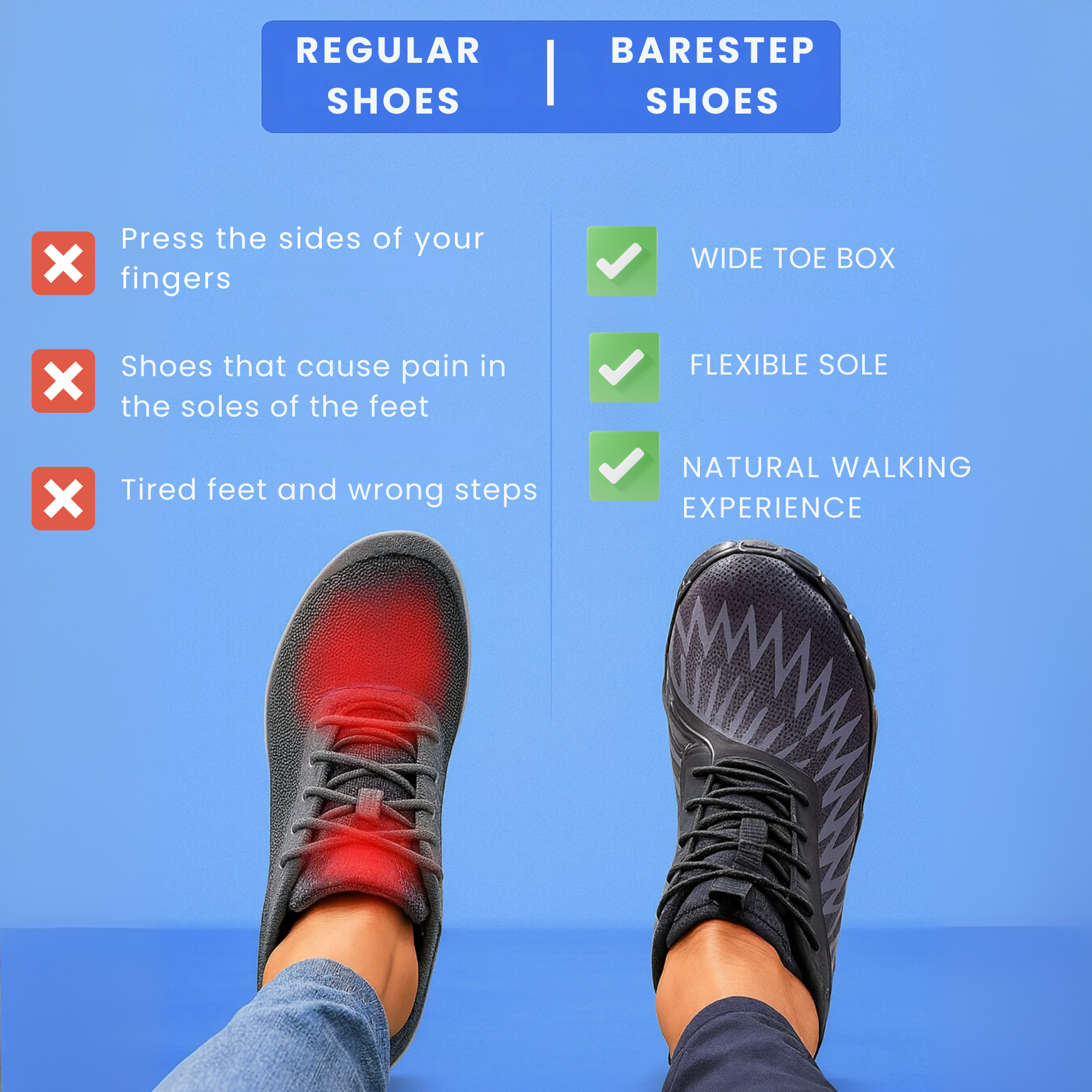 Vevatro BareStep Shoes