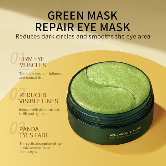 Avocado & Gold Under Eye Mask