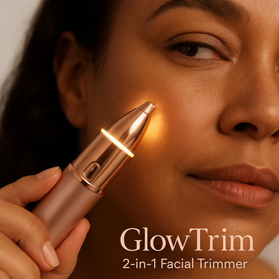 GlowTrim™ 2-in-1 Facial Trimmer