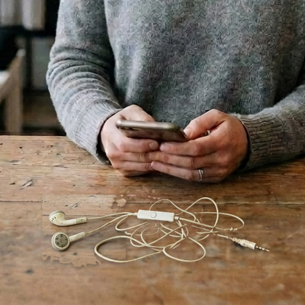 The Old Wired Earbuds