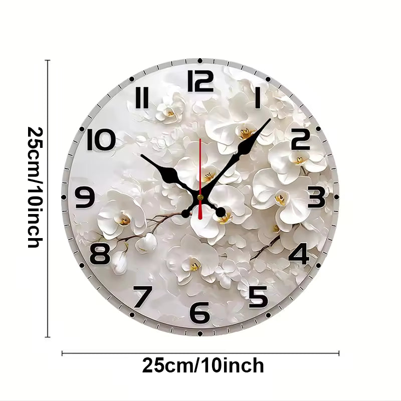 Round Silent Wall Clock