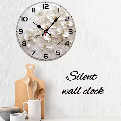 Round Silent Wall Clock