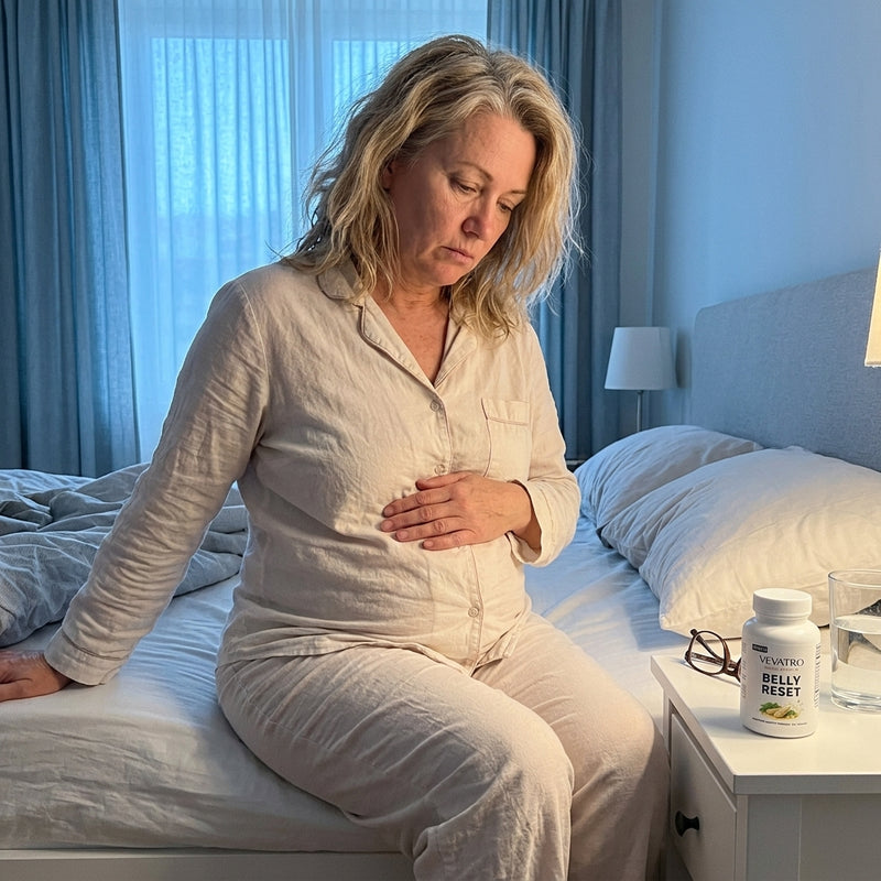 3. Your Bloating Intensified Around Age 45+ (Or Got Suddenly Worse)