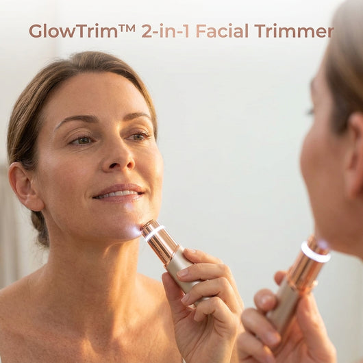 GlowTrim™ 2-in-1 Facial Trimmer