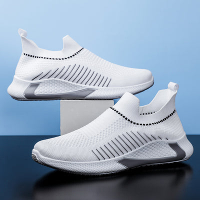 Breathable Casual Flying Woven Sports Shoes for All Seasons