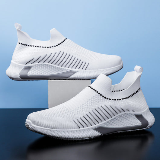 Breathable Casual Flying Woven Sports Shoes for All Seasons