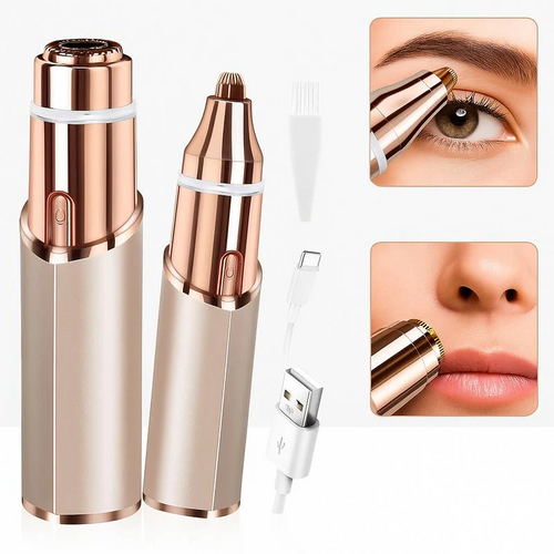GlowTrim™ 2-in-1 Facial Trimmer