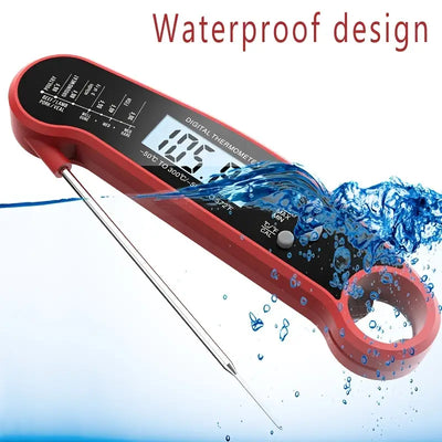 Instant Read Meat Thermometer with Backlight & Magnet