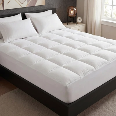 CloudNest™ Premium Quilted 1000GSM Luxury Extra Thick Mattress Topper - Breathable & Fluffy Soft